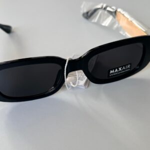 Home gafas de sol rectangulares black & gold detalle "b"