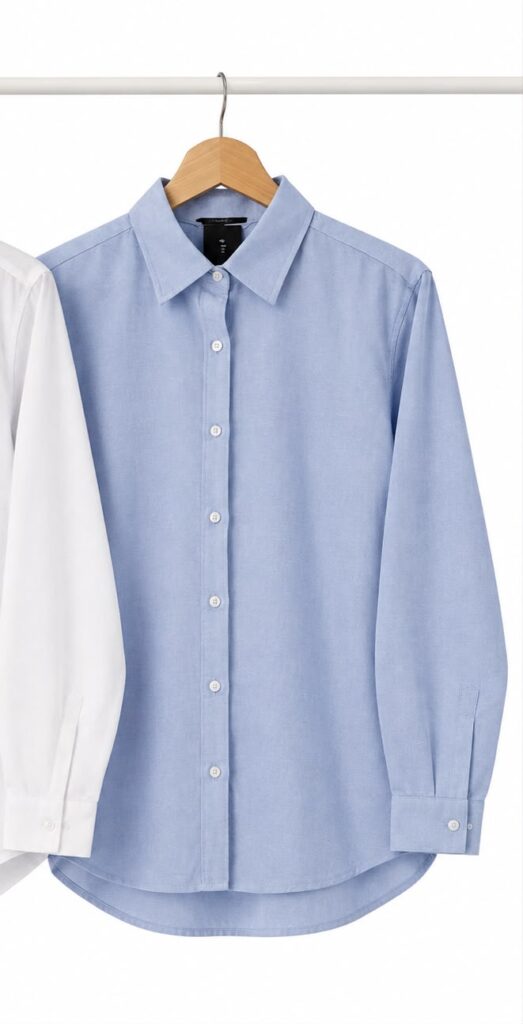 Home camisa azul basica