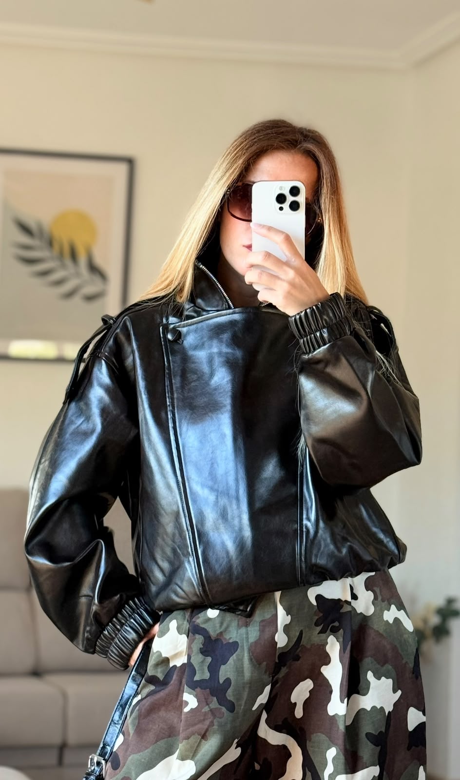 cazadora biker negra boton cazadora biker negra boton